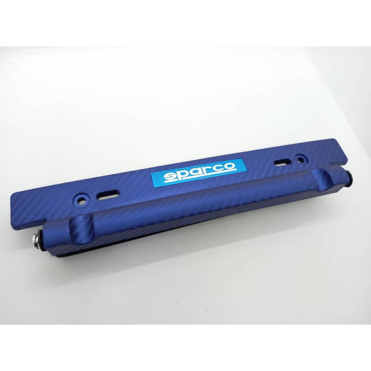 GENERICO - Porta placa patente de autos tipo fibra de carbono Sparco