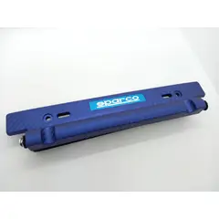 GENERICO - Porta placa patente de autos tipo fibra de carbono Sparco