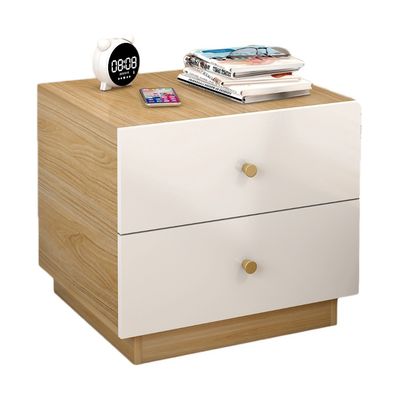 Imagen 2 del producto Velador 2 Niveles Con Cajon Mesita Moderno 50x42x47cm