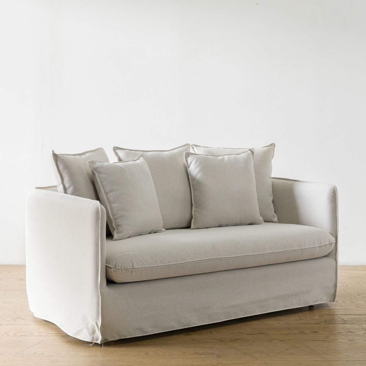 AMOBLE - Sofa Jacinta Beige 160 H Amoblé