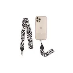 GENERICO - Lanyard estampado cebra Accesoría