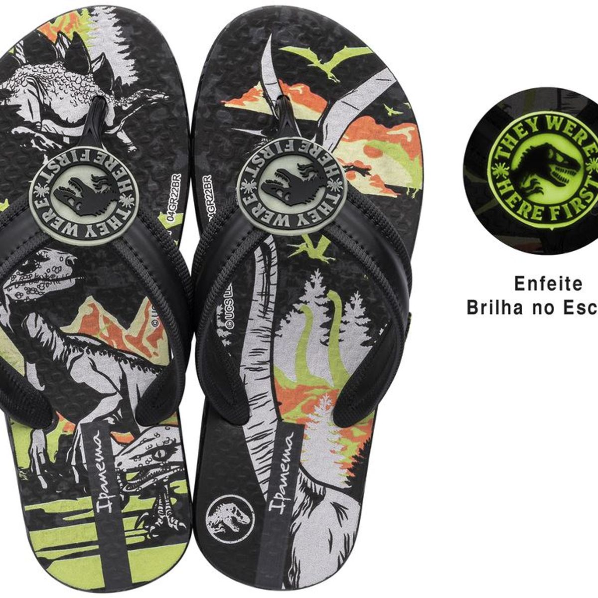 IPANEMA - Sandalia Niño Negro Jurassic World 201 Ipanema