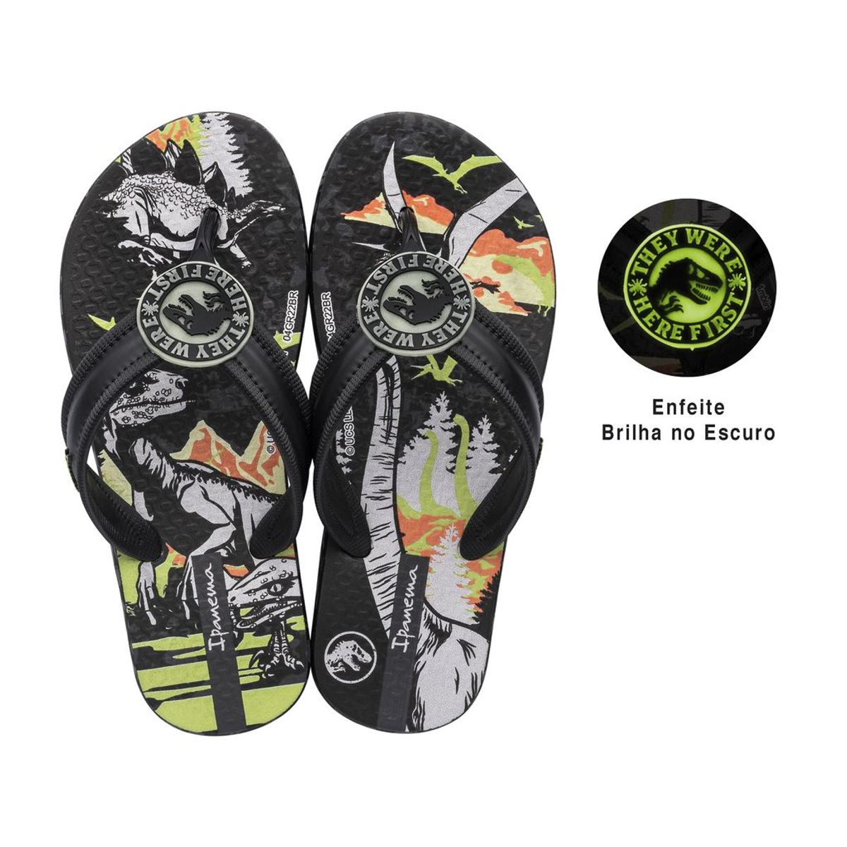 IPANEMA - Sandalia Niño Negro Jurassic World 201 Ipanema