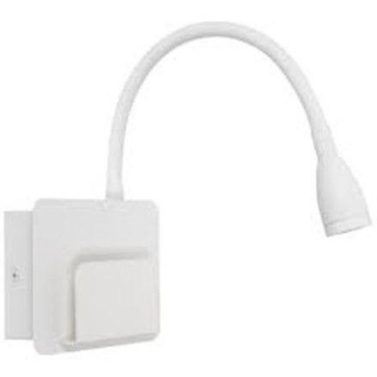 BP ILUMINACION - Aplique Lectura Led 3w Luz Cálida Con Puerto Carga Usb Blanco BP