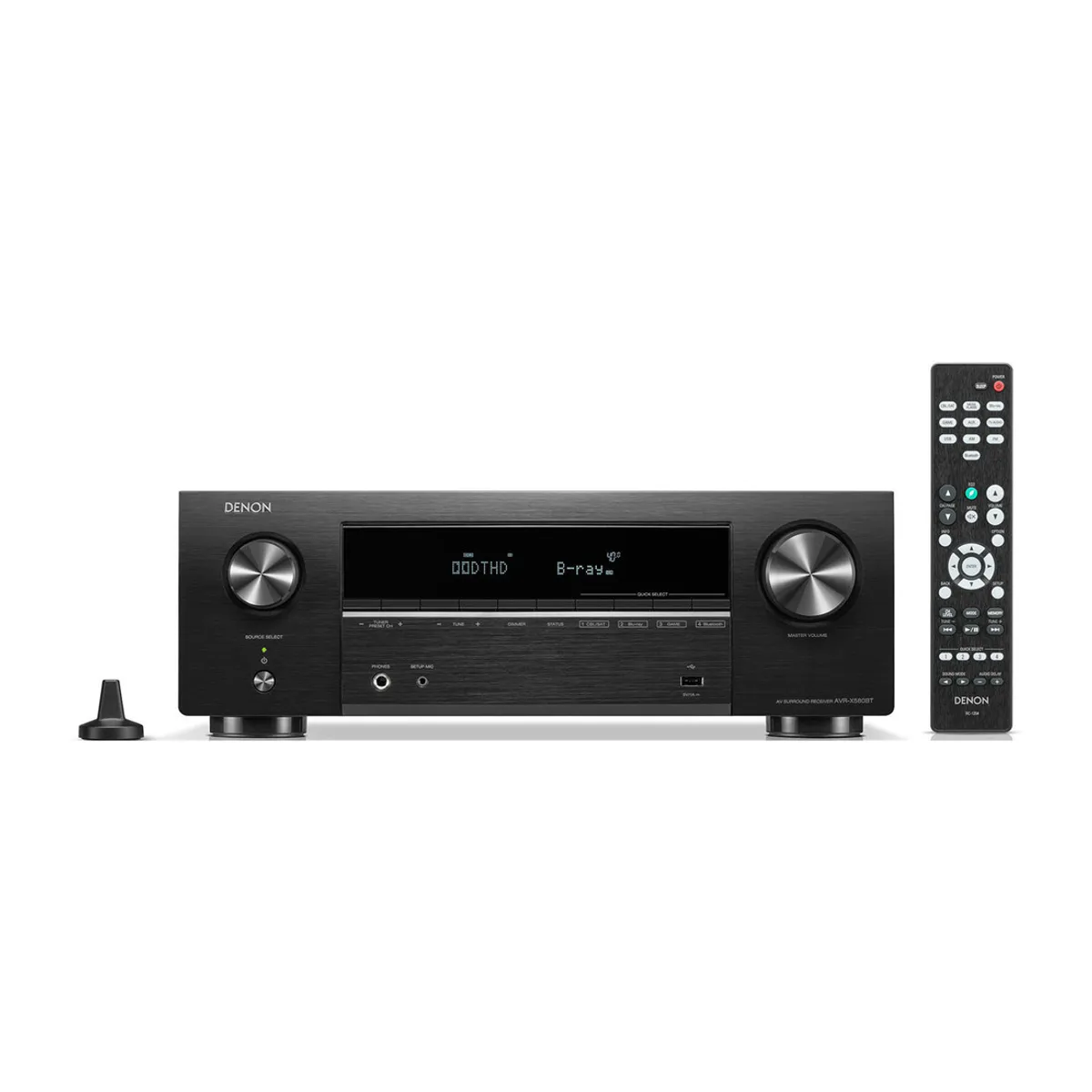 DENON - Receiver AV 5.2 CH 8K Denon AVR-X580BT