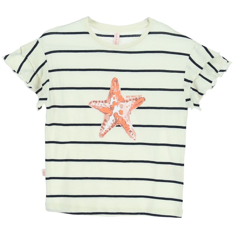 HUSH PUPPIES - Polera Algodon Geo Azul HUSH PUPPIES