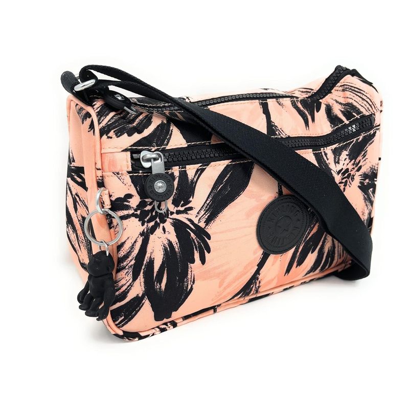 GENERICO - Crossbody Bandolera Kipling Modelo Callie Coral Flower