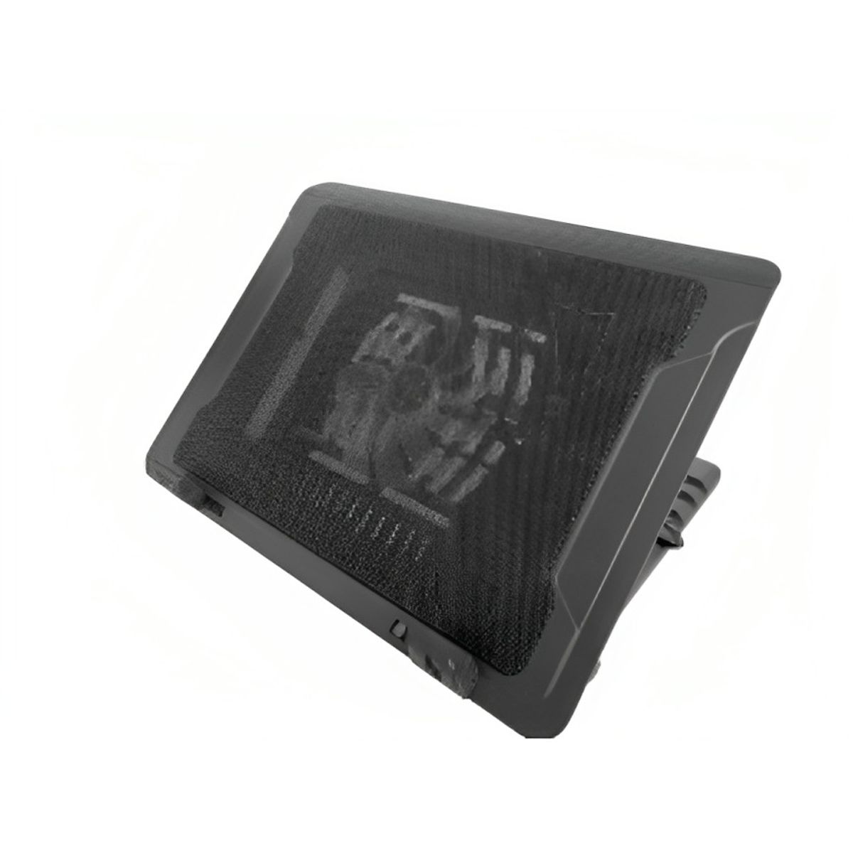 TECNOLAB - BASE VENTILACION PARA NOTEBOOK DE 9 A 17 PULGADAS CON LUZ LED. BLACK