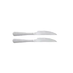 GENERICO - Cuchillos Para Carne o Bisteck Acero Inoxidable 23cm X6