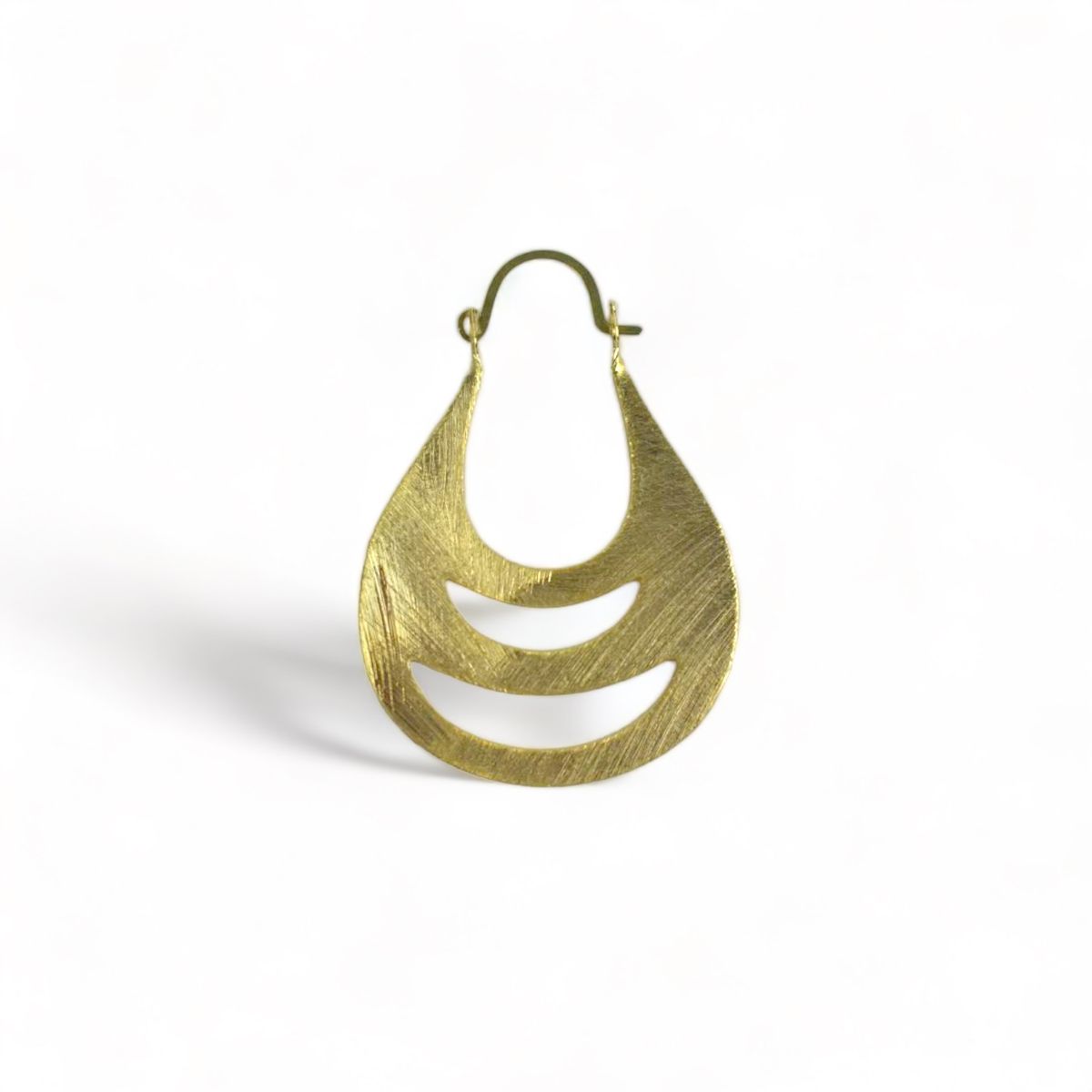 GENERICO - Aro Cultura Mapuche Peltre Bañado En Oro 24k