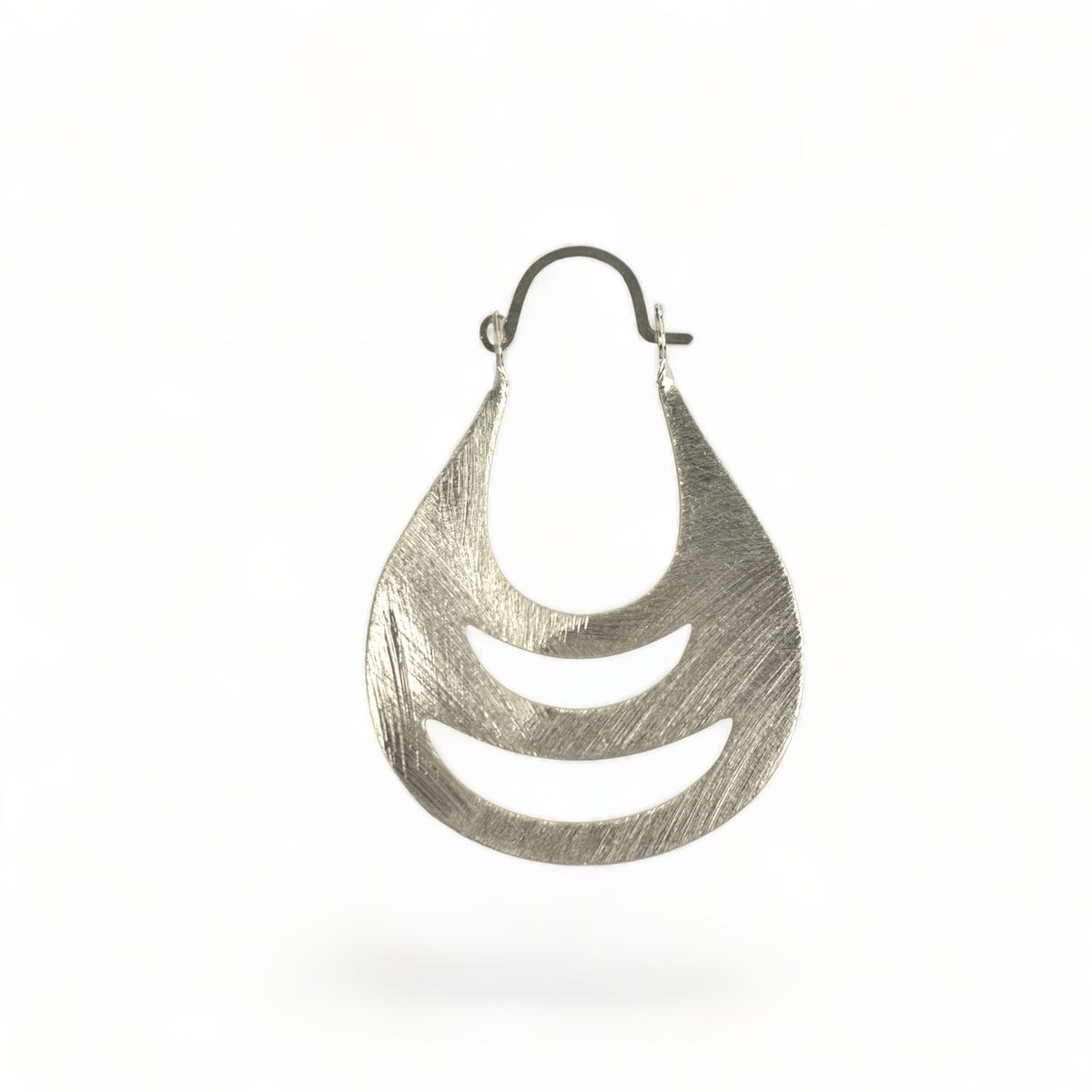 GENERICO - Aro Cultura Mapuche Peltre Baño De Plata