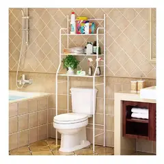 GENERICO - Repisa Baño Muebles Organizador Fierro Portatil Estantes