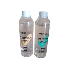 GENERICO - Locion liquida pre y post Depilacion 250ml Waxkiss 2 unid