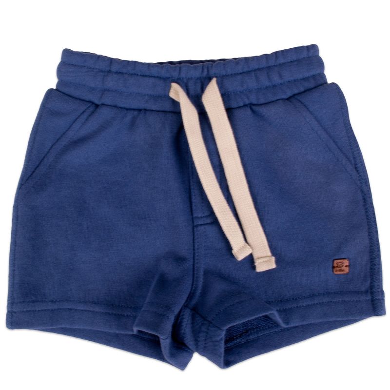 PILLIN - Bermuda Franela Bebe Niño Azul Pillin PILLIN