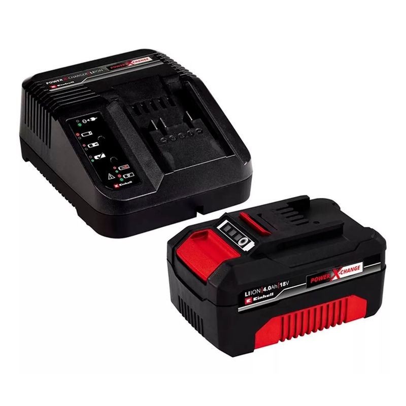 EINHELL - Kit Cargador + Batería 18v 4.0ah Einhell 4512042
