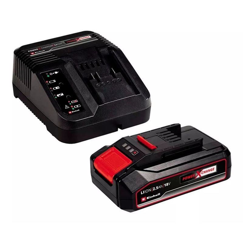 EINHELL - Kit Cargador + Batería 18v 2.5ah Einhell 4512097