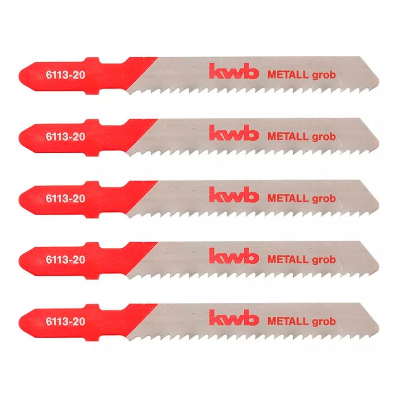 KWB - Set Repuesto Hoja Para Sierra Caladora 5 Pcs Kwb 611325