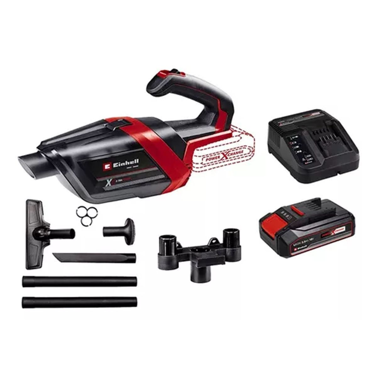 EINHELL - Aspiradora Inalámbrica 18v 600ml Bateria  Cargador Einhell  2347190-12