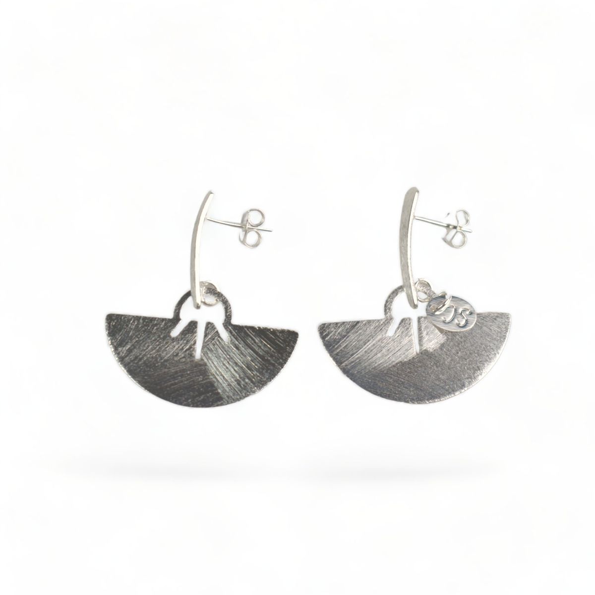 GENERICO - Aro Peltre Bañado En Plata Cultura Mapuche