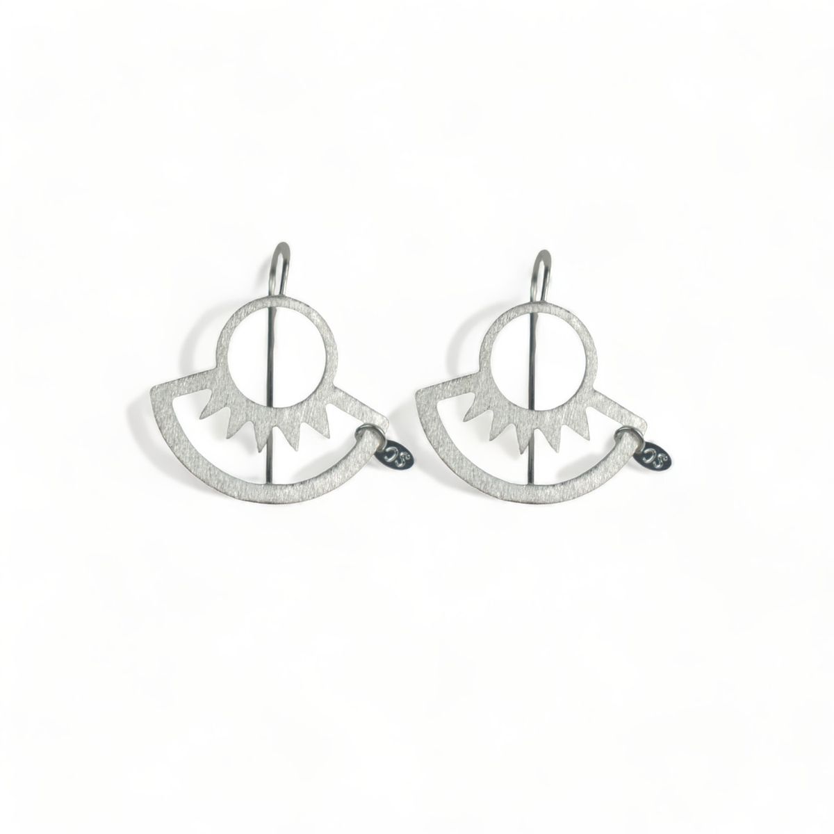 GENERICO - Aro Cultura Mapuche Peltre Baño De Plata