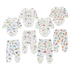 JUMP KIDS - Conjunto 2 Piezas Pantalón Body Niño Recién Nacido Surtido