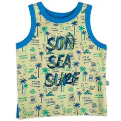 PILLIN - Polera Bebe Niño Verde