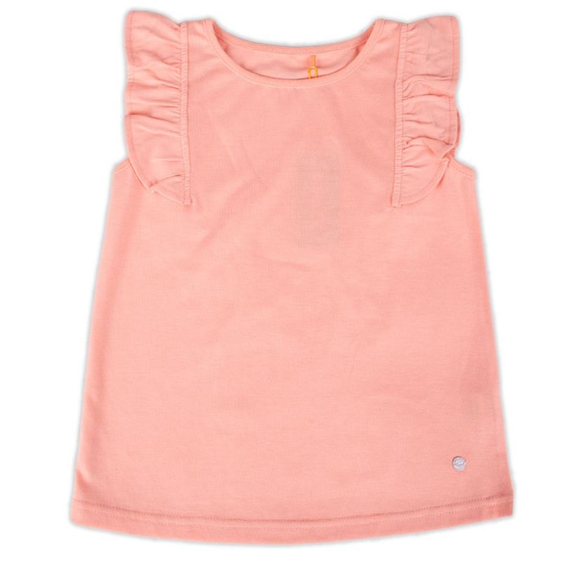 PILLIN - Polera Manga Corta Niña Durazno Pillin PILLIN