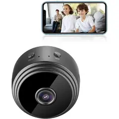 GENERICO - Mini Cámara Seguridad Espía Wifi Inalámbrica Oculta