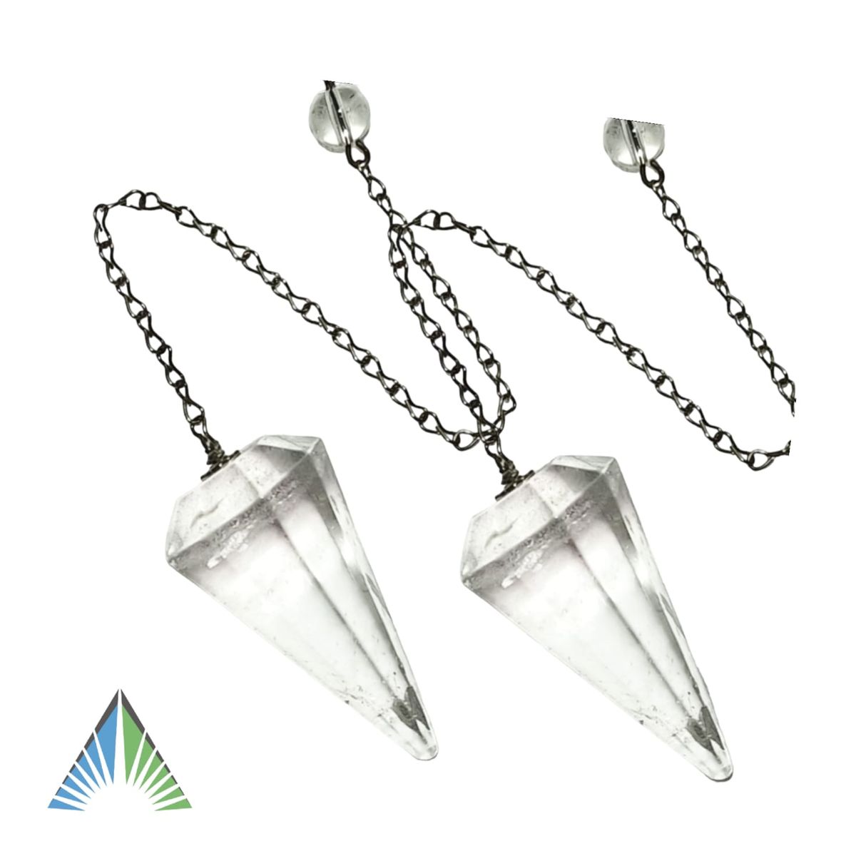 GENERICO - Péndulo De Cuarzo Adivinación Reiki Diferentes Colores- Cristal