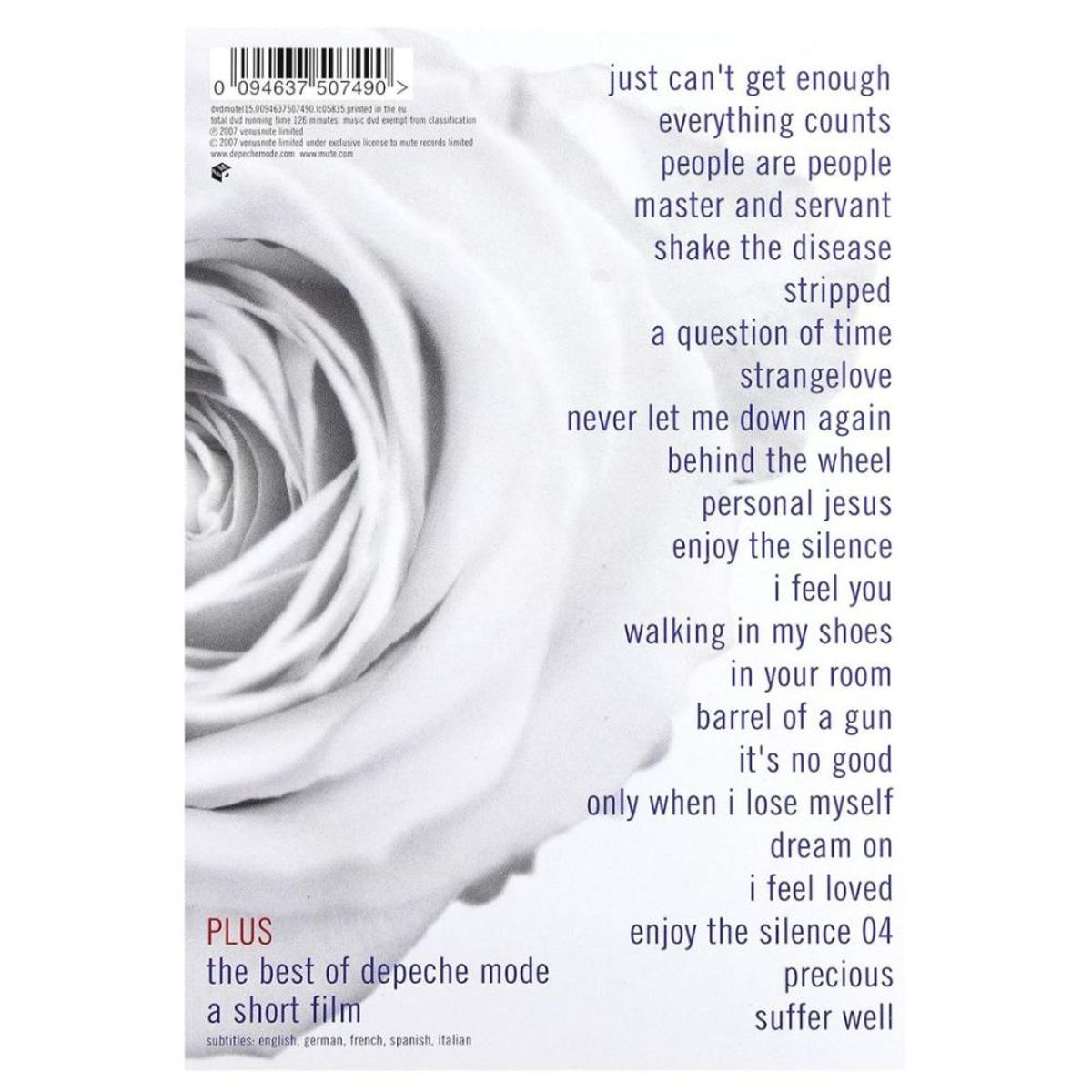 HITWAY MUSIC - DEPECHE MODE - BEST OF DEPECHE MODE VOL. 1 (DVD) - DVD