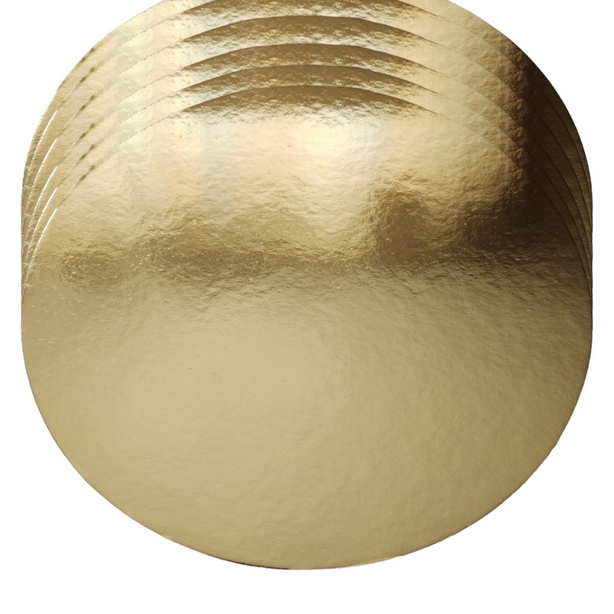 GENERICO - Pack 12 Base Cartón Redonda para Repostería 32cm