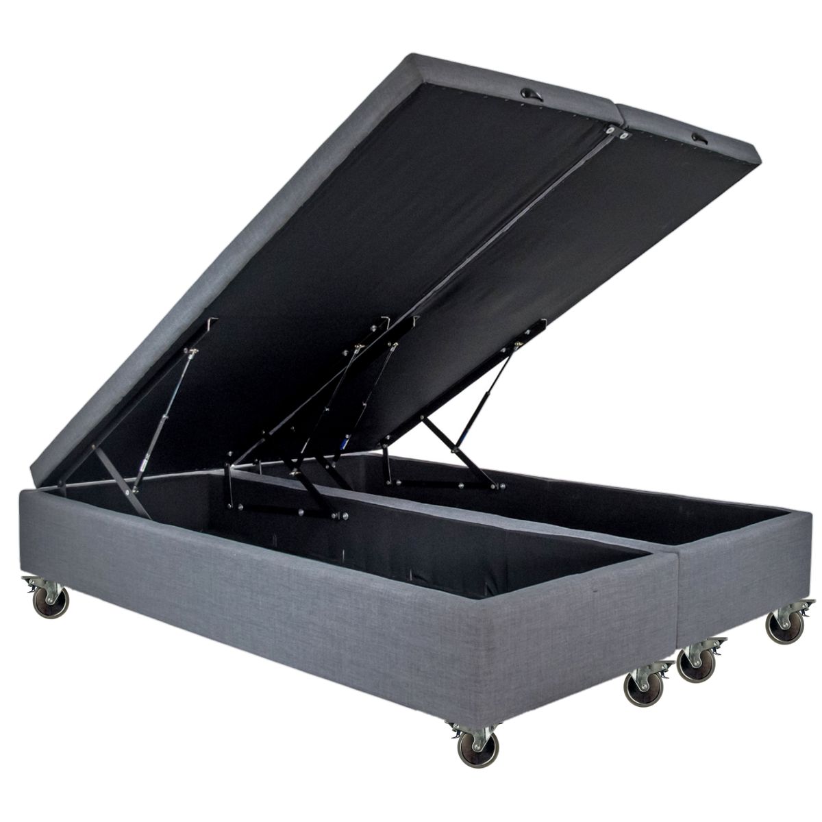 BLOCCARE - Base De Cama Baul King con Ruedas Pyton