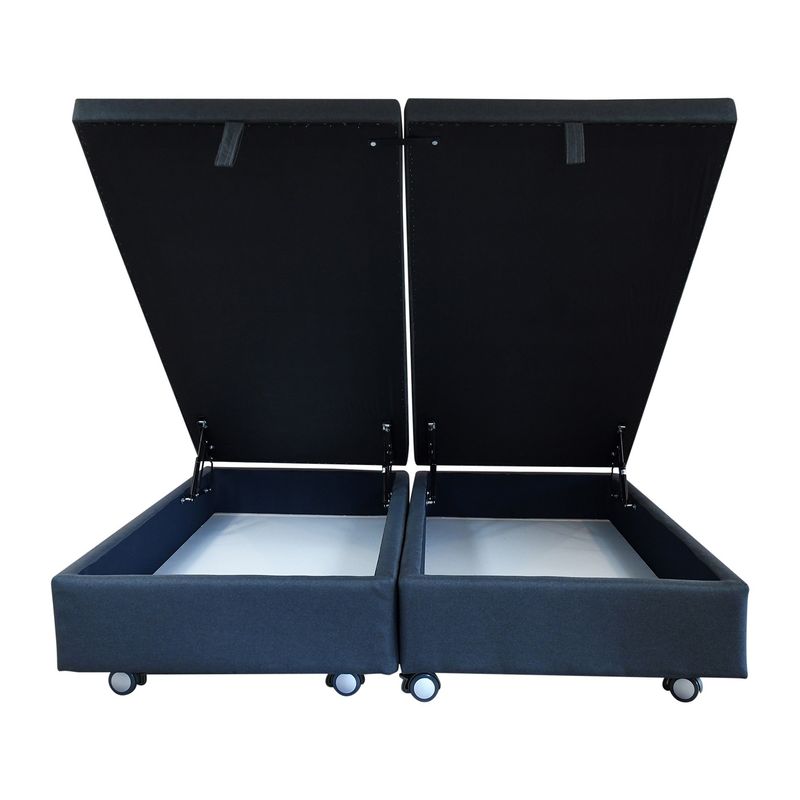 BLOCCARE - Base De Cama Baul King con Ruedas Pyton