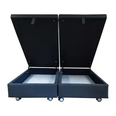 BLOCCARE - Base De Cama Baul King con Ruedas Pyton
