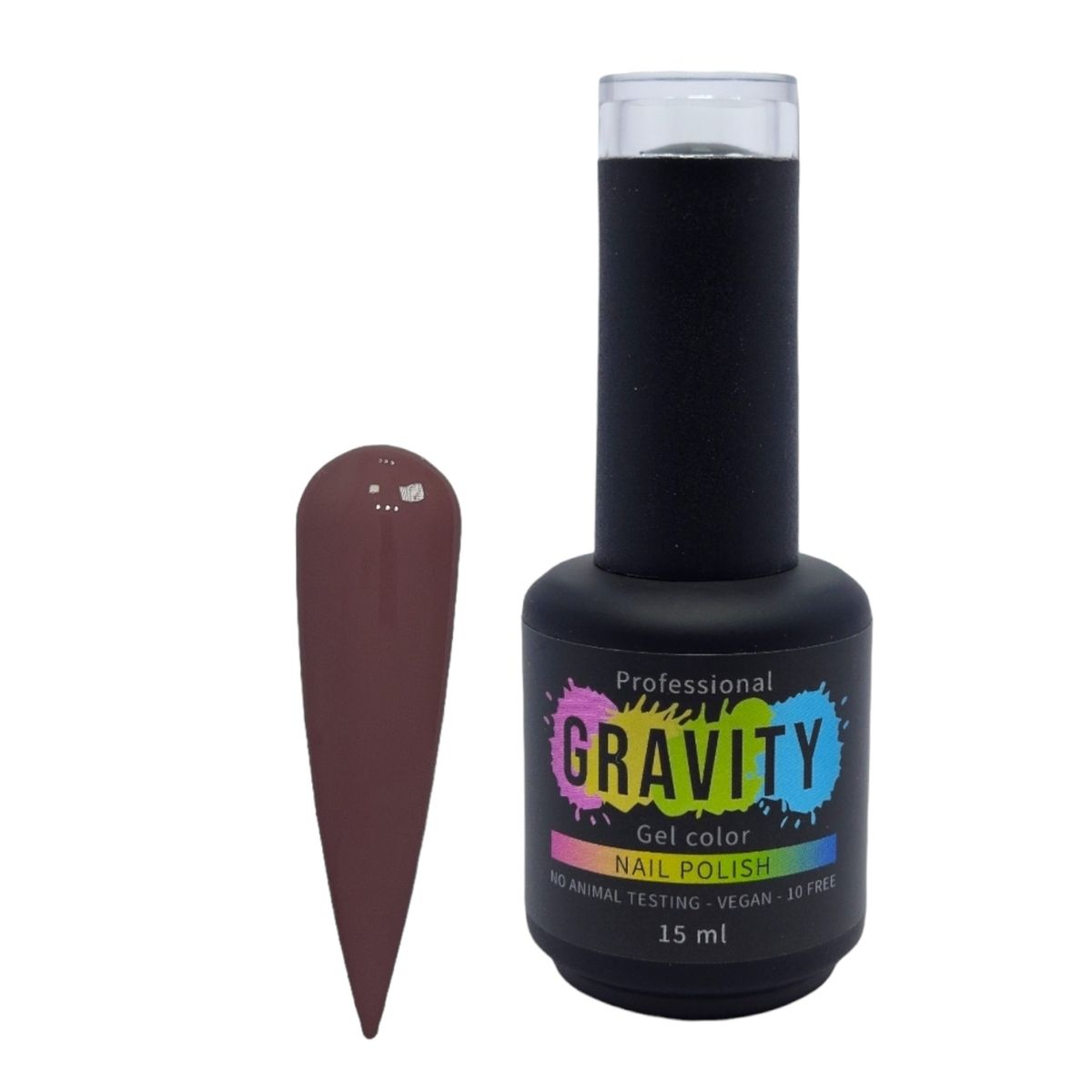 GRAVITY - Chocolate Esmalte Permanente Profesional 15ml 003.