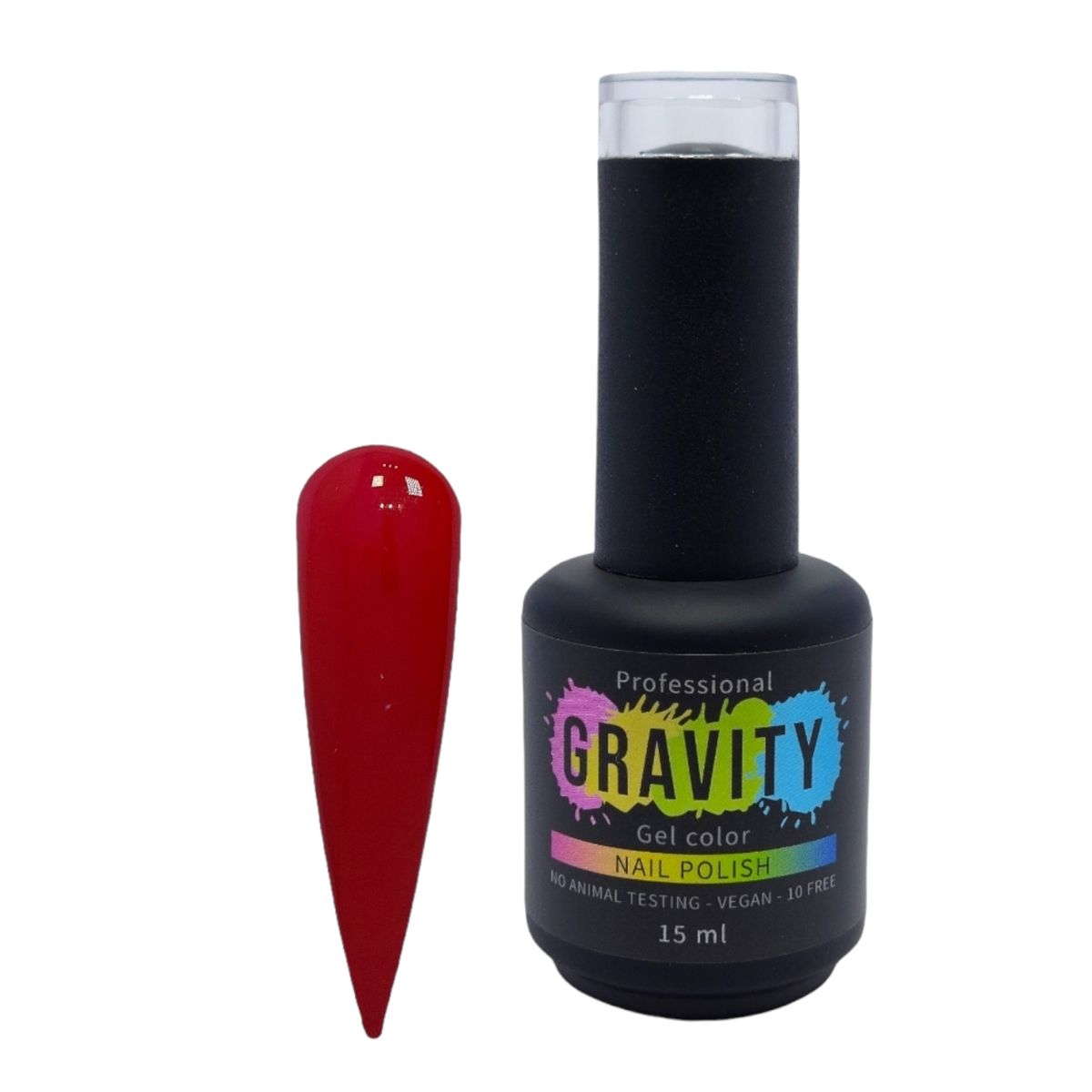 GRAVITY - Rojo Anaranjado Esmalte Permanente Profesional 15ml 005.