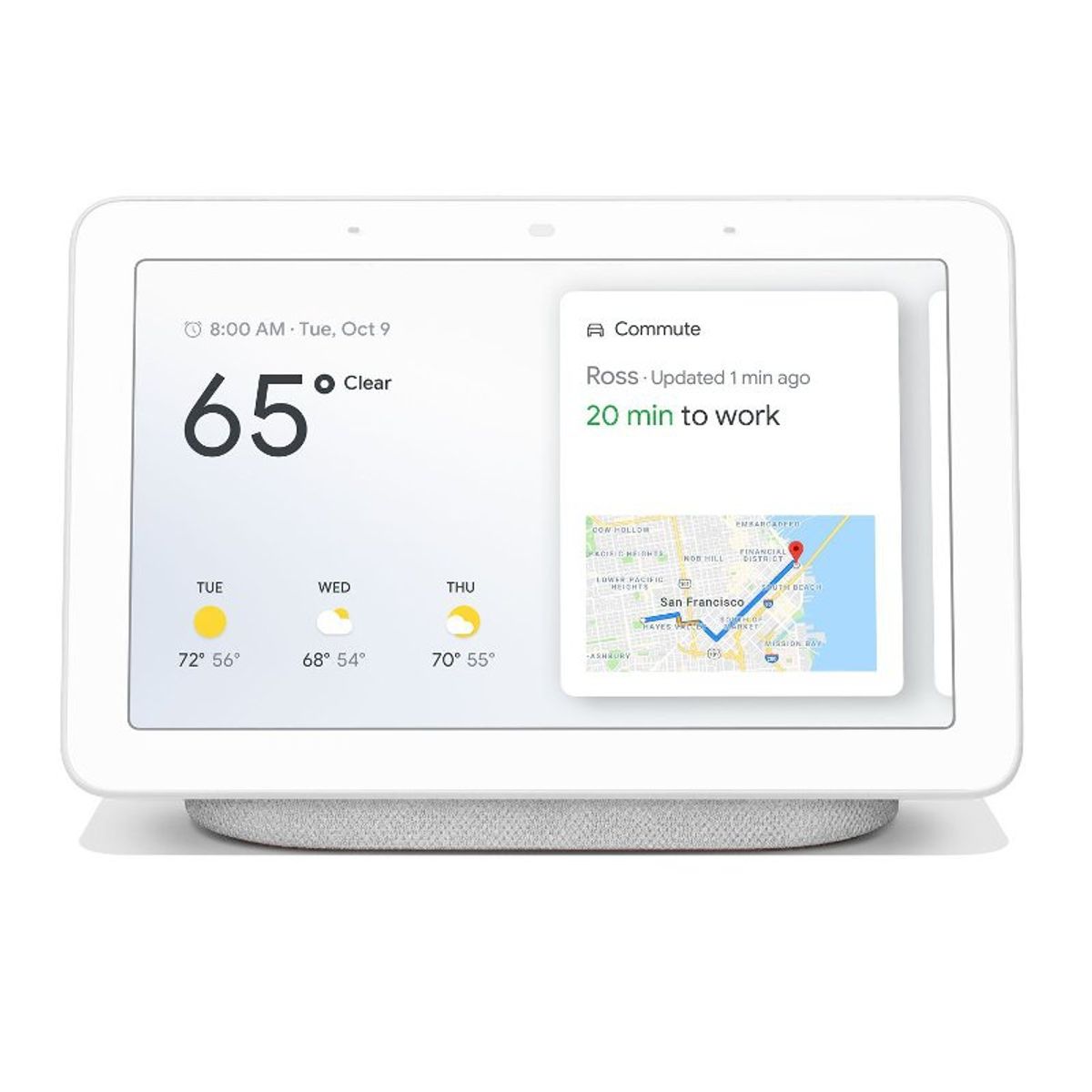GOOGLE - Pantalla Inteligente 7” Google Nest Home Hub - Gris Open Box