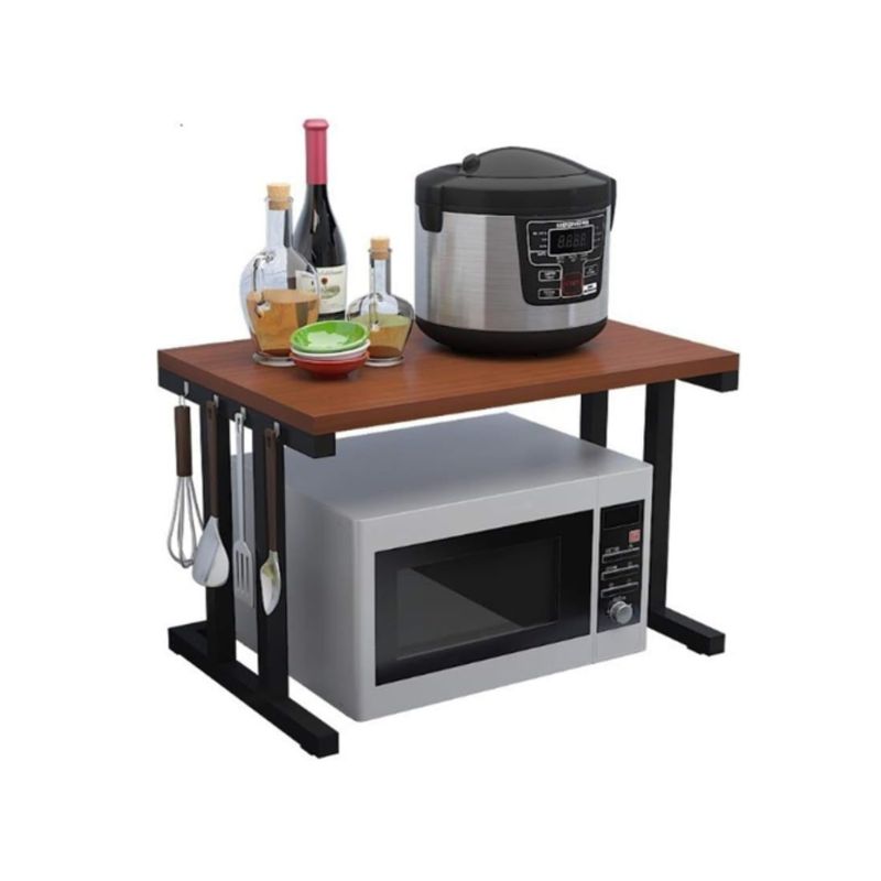 OEM - ESTANTE SOPORTE PARA MICROONDAS 2 NIVELES 36X57X36CM