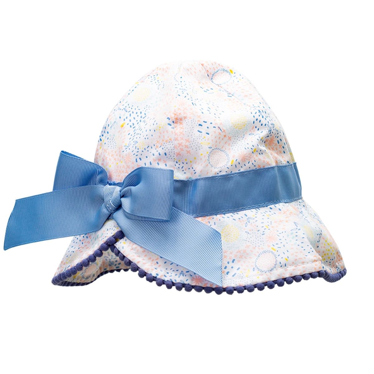 PILLIN - Gorro Bebe Niña Celeste Pillin PILLIN