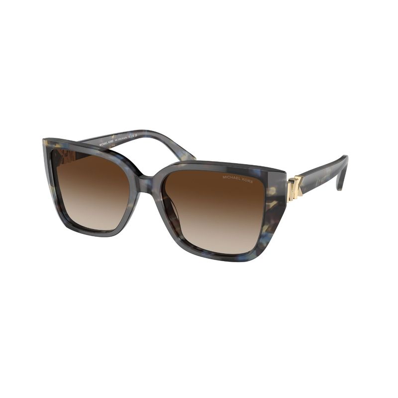 MICHAEL KORS - Lentes De Sol Acadia Bright Blue Tortoise Michael Kors