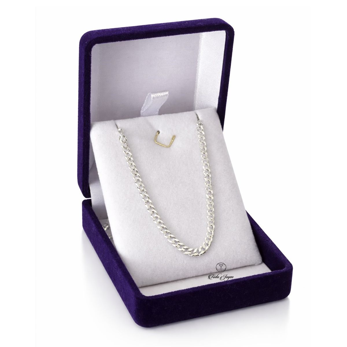 TODOJOYAS - Cadena Plata 925 3mm 60cm Modelo Grumet