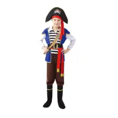 GENERICO - Disfraz Niño De Pirata Halloween Talla 11-14