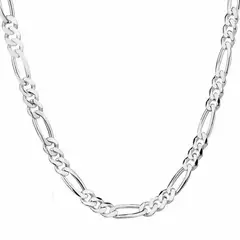 TODOJOYAS - Cadena Plata 925 4mm 60cm Modelo Cartier