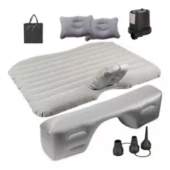 LISM - Colchon Inflable Auto Cama + Compresor Camping 290001