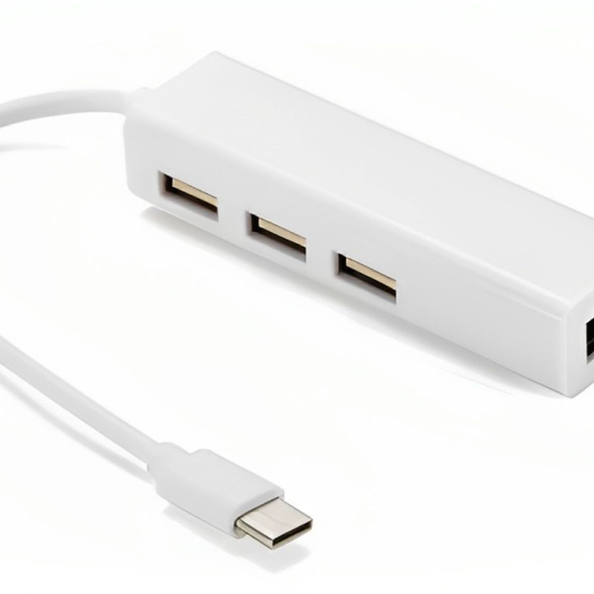 TECNOLAB - HUB USB-C - 3xUSB 2.0 / RJ45.