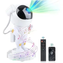 GENERICO - Proyector De Galaxia Astronauta Estrellas Led Y Sonido Bluetooth