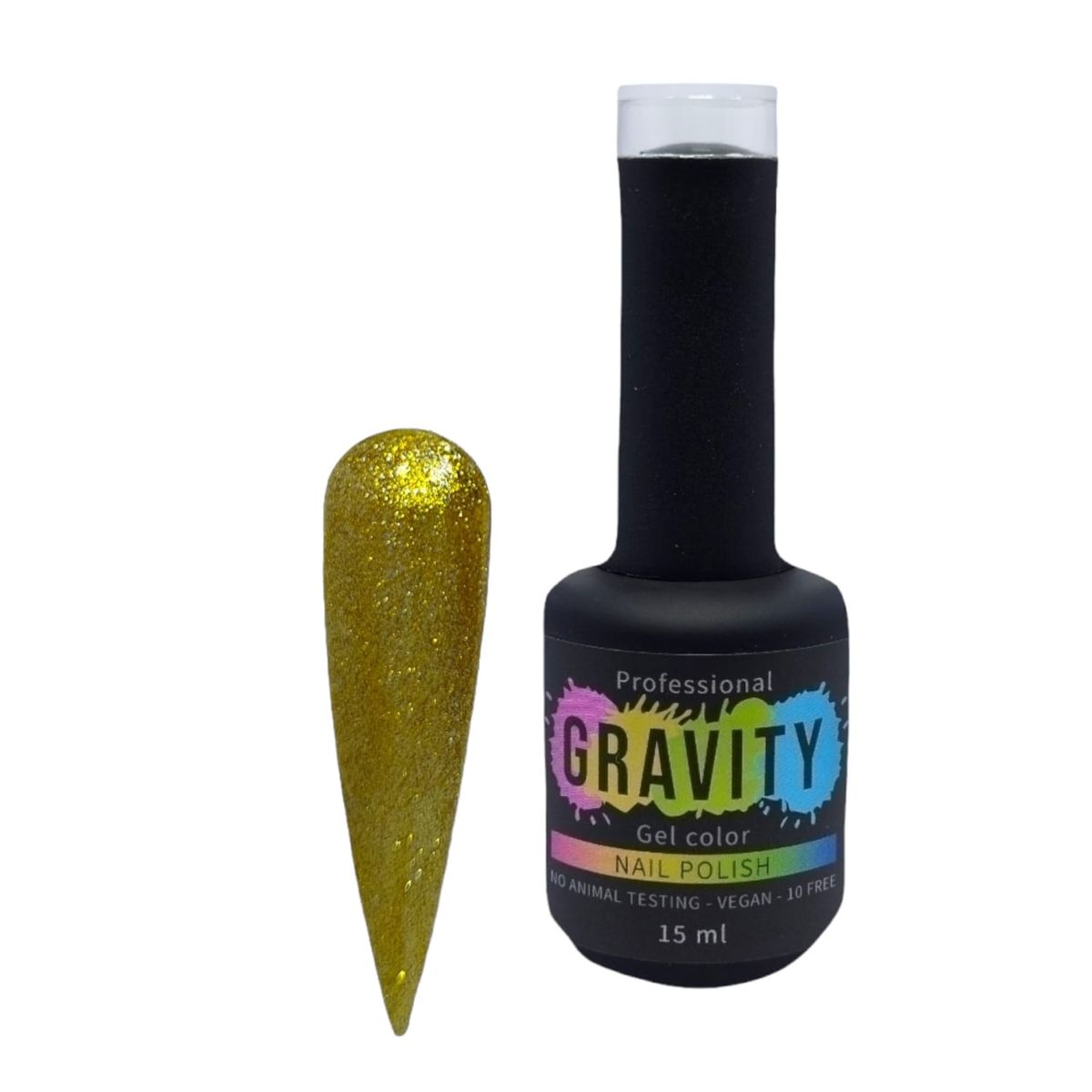 GRAVITY - Dorado Esmalte Permanente Profesional 15ml 010.