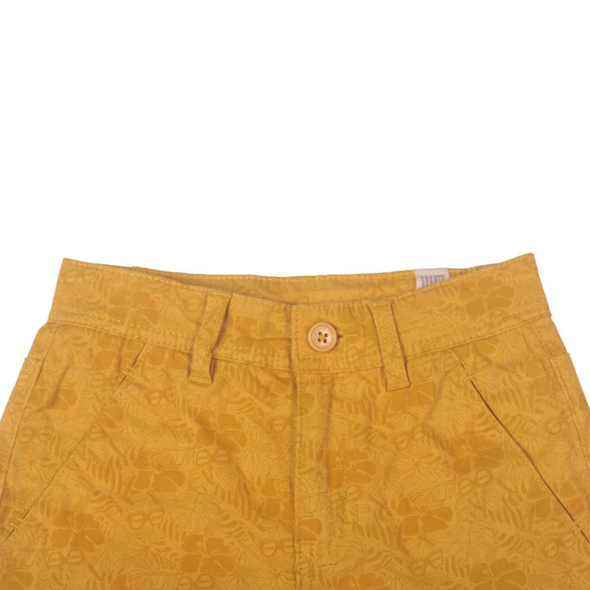 PILLIN - Bermuda Niño Mostaza Pillin - Amarillo