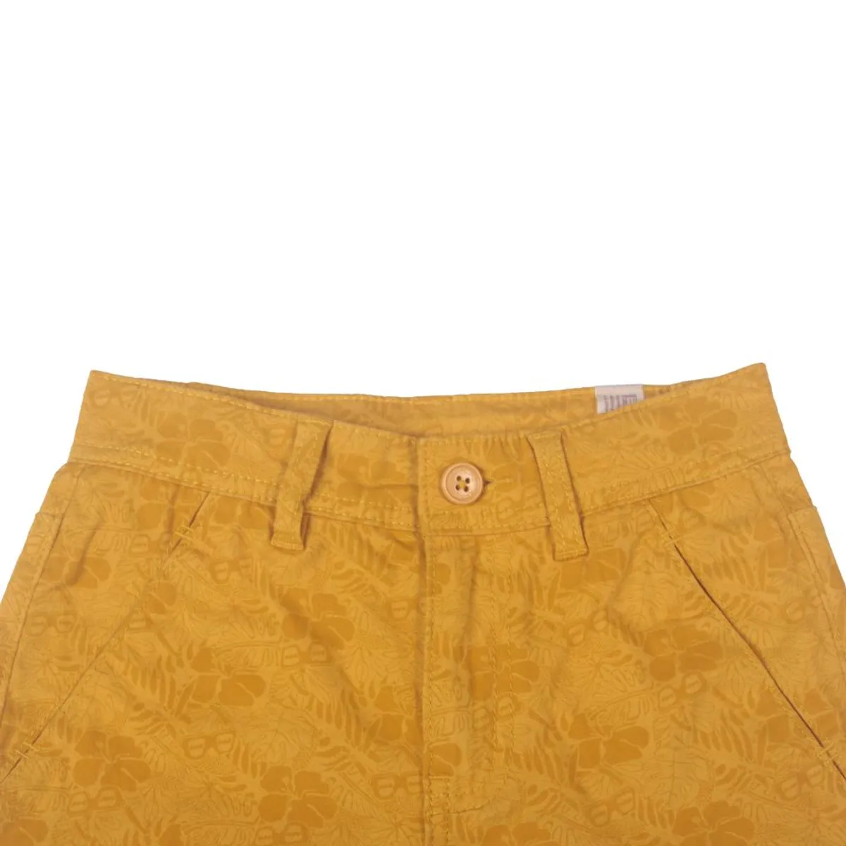 PILLIN - Bermuda Niño Mostaza Pillin - Amarillo