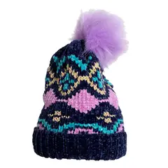 PILLIN - Gorro Niña Morado Pillín